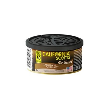 Autóillatosító konzerv, 42 g, CALIFORNIA SCENTS "Capistrano Coconut"