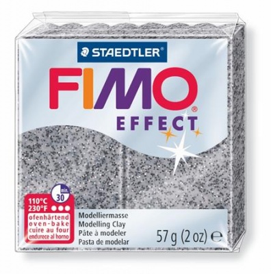 Gyurma, 57 g, égethető, FIMO "Effect", gránit hatású