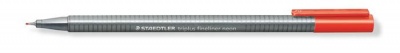 Tűfilc, 0,3 mm, STAEDTLER "Triplus 334", neonpiros